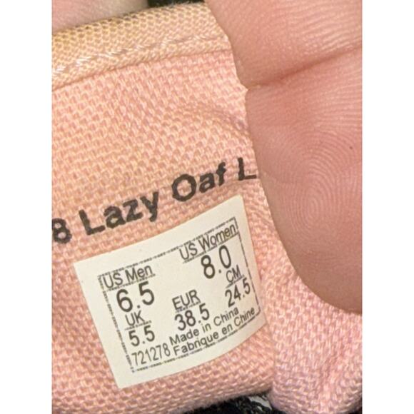 Vans Lazy Oaf‎ Style 29 Pink Comfort Sneaker Trail Shoe Old Skool Women’s Size 8 - Picture 9 of 9